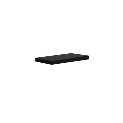 Spot On Dealz 40cm High Gloss Wall Floating Shelf Black 2
