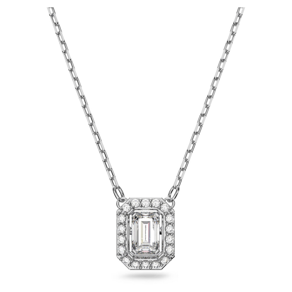 Swarovski Women's Silver Millenia Crystal Pendant Necklace 5599177 In | Size: 38Cm - Image 11