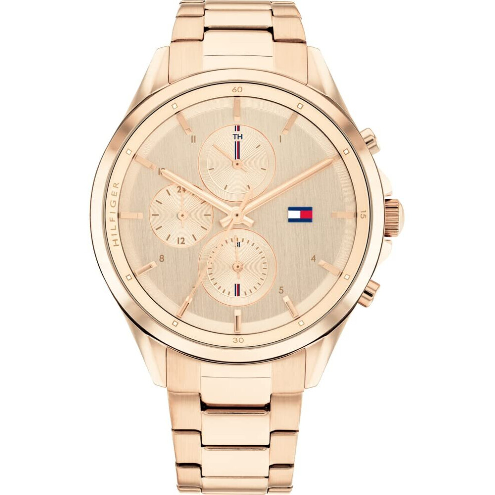 Tommy Hilfiger Ladies Watch Chronograph 1782421 Gold