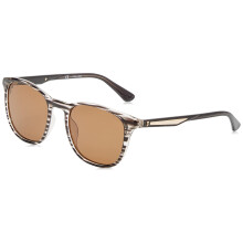 Lunettes de Soleil Police SPLF18E 53/20/145 6BZP STRIPED GREY ACETATE MAN POL SUN SPLF18E 6BZP 53 20 145