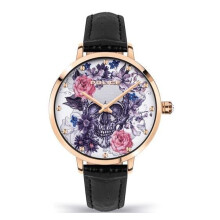 Montre femme - Police - PL16032MSR-01 - Cuir - Acier inoxydable - 36MM