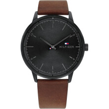Tommy Hilfiger Men's Watch Brown Leather Hendrix 1791876