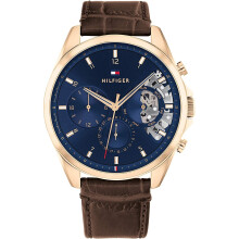 Tommy Hilfiger Men's Brown Leather Watch 1710453