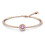 Swarovski Swarovski Rose Gold Sparkling Dance Bangle 5620554 1