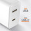 Xiaomi Xiaomi Netlader originele netoplader, USB + USB-C 33W, Wit 5