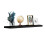 Spot On Dealz Black 110cm High Gloss Wall Floating Shelf 2
