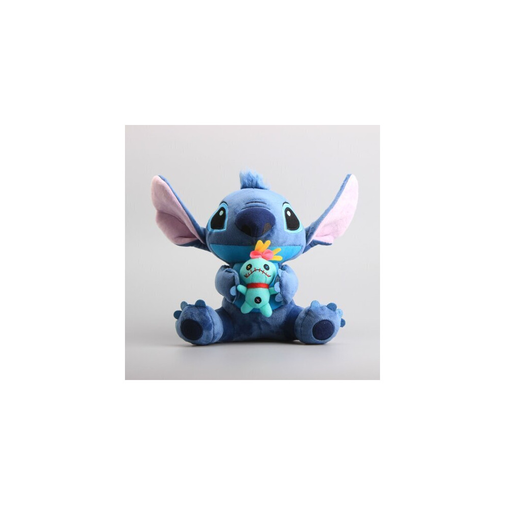 Doyarbim (Stitch) Disney Lilo & Stitch Stitch And Scrump 25Cm/9.6" Soft Plush Stuffed Doll Toy