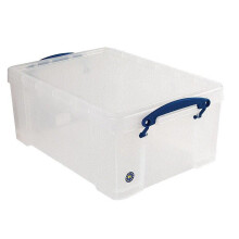 Really Useful Box 9 Liter Storage Container Tote for Home & Office Organization