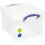 Really Useful Really Useful 35 Litre Plastic Storage Box, Clear, Pack of 6 boxes 2