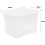 Wham 4 x 11315; Clear  Lid 80L Box (4 Pack) 2