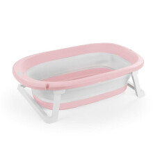 Dolu 7260 Full Collapsible folding baby bathtub Tub 20.5 x 75.5 x 45.2 cm - Pink