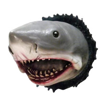 Shark Head Wall Decoration 3D Shark Head Wall Mount Shark Head Home Decoration