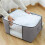 Living And Home Foldable Fabric Clothes Storage Bag Organizer 6
