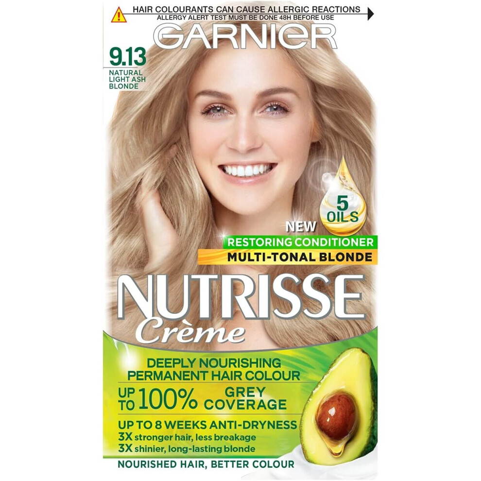 Garnier Nutrisse 9.13 Natural Light Ash Blonde