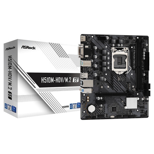 Asrock MB ASRock Intel 1200 H510M-HDV/M.2 SE