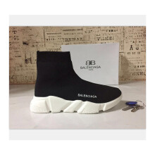 (Black 4, UK 3.5=EUR 36) Women Designer Style Knit Speed Sock Runner shoes