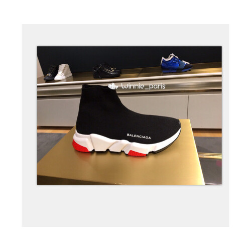 (Black 3, UK 10=EUR 45) Women Designer Style Knit Speed Sock Runner shoes