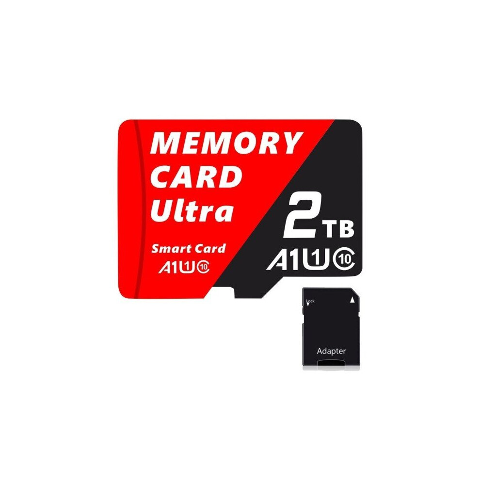 (Red) 2TB Mini Micro Card 2TB SD CARD 2TB Tf Card 2TB Memory Card