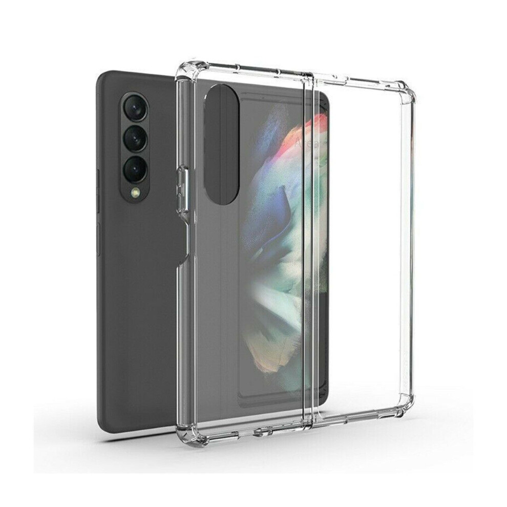For Samsung Galaxy Z Fold5 Bumper Silicone Gel TPU Phone Case Cover