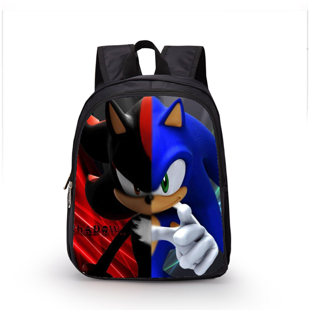 (BlackBlue, Small) Student Large Schoolbag Capacity Kids Backpack Outdoor Travel Bag Gift