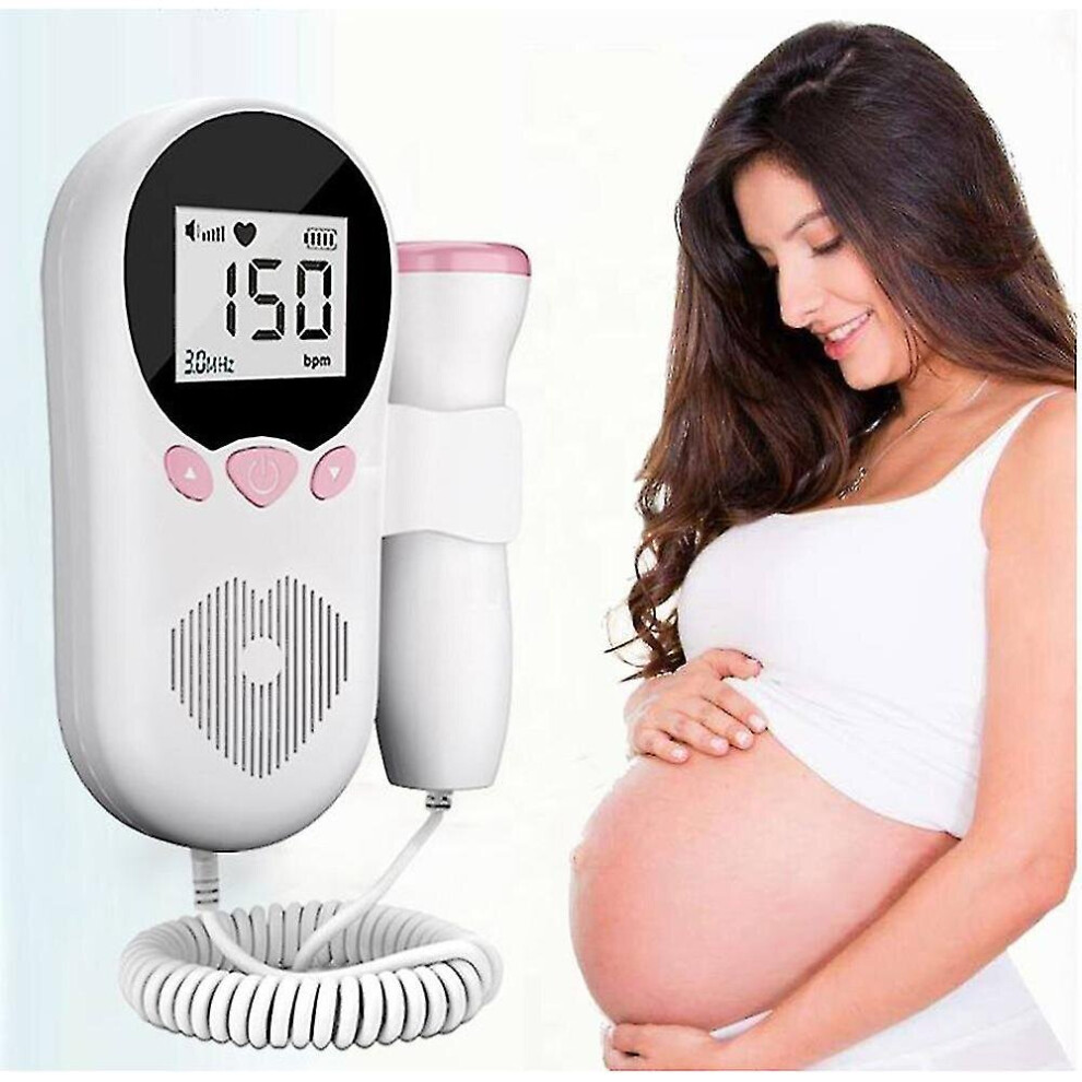 Ultrasonic Doppler Fetal beat  Rate Baby Detector Probe Pren