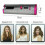 Ceramic Hair Curler LCD Display Cordless Rotating Waver Curling Iron 6