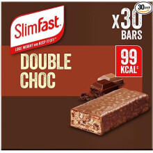 SlimFast Snack Bar – Double Choc, Low-Calorie 99 kcal, 30 x 25 g Multipack (Product Code: SlimFast Snack Bar)