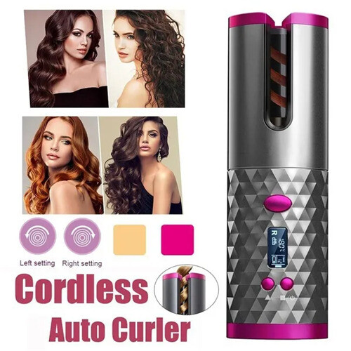 Automatic Hair Curler 6 Temperature Timer Settings L Hair Styling Iron