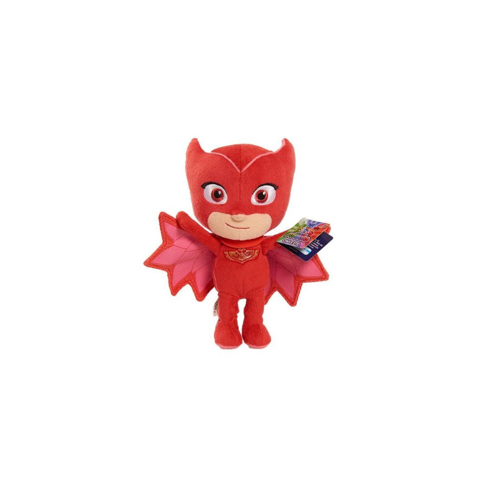 (Owlette-20CM) PJ Masks Gekko Catboy Owlette Romeo Plush Doll Toys Stuffed Soft Kid Gift 8"-10"