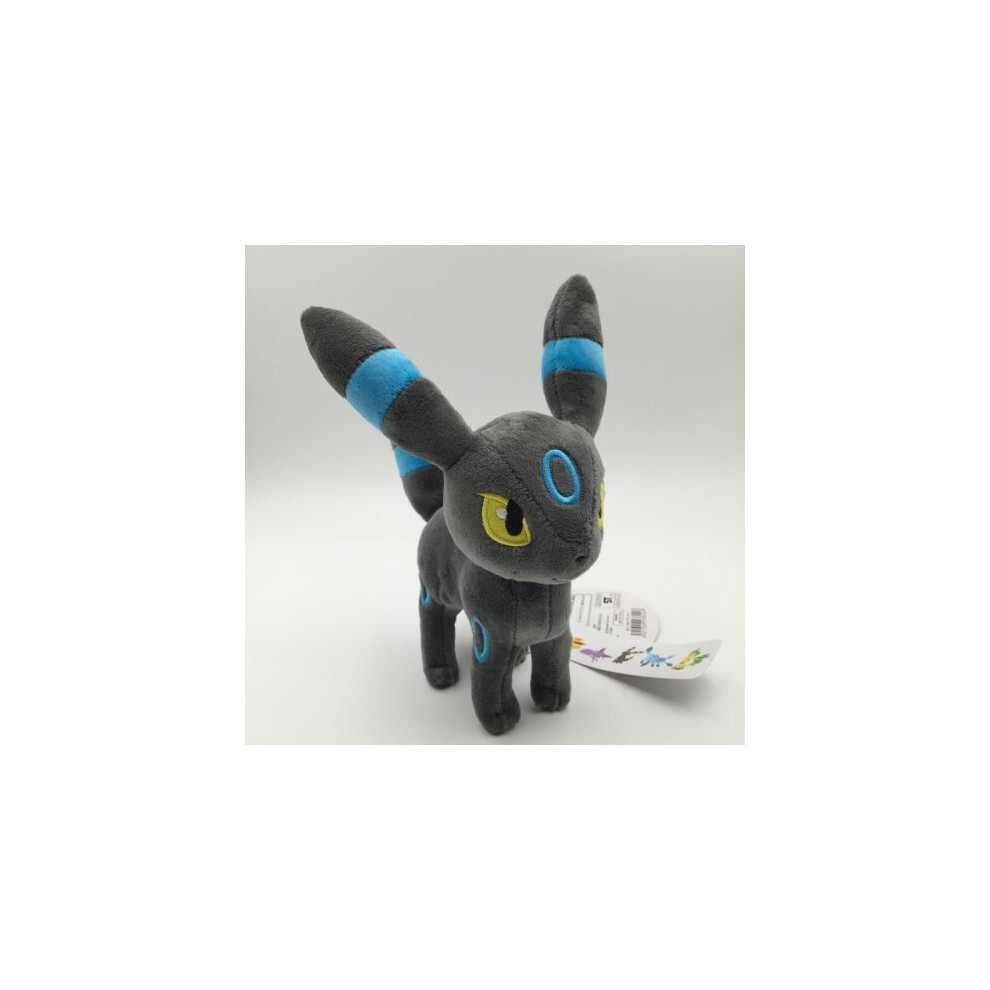 (Shiny Umbreon) Shiny Umbreon 8" Plush Soft Toy Doll Stuffed Teddy