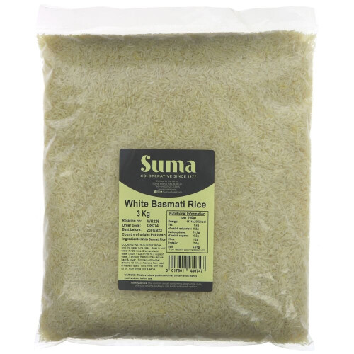 Suma White Basmati Rice 3 kg 2