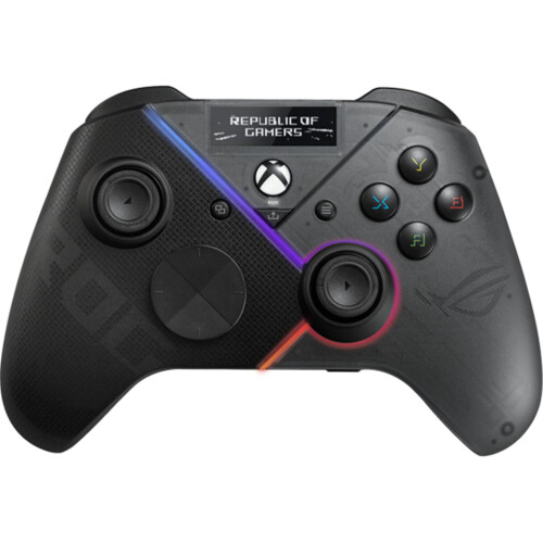 ASUS Spielcontroller - ASUS - ROG Raikiri Pro - Tri-Mode-Konnektivität - OLED-Display - Ergonomisches Design