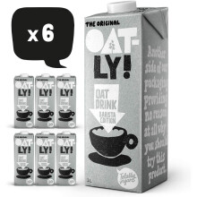 OATLY Oat Drink Barista Edition - Premium Barista Oat Drink, Vegan, Dairy-Free, Nut-Free, Soy-Free, Non-GMO, UK Made