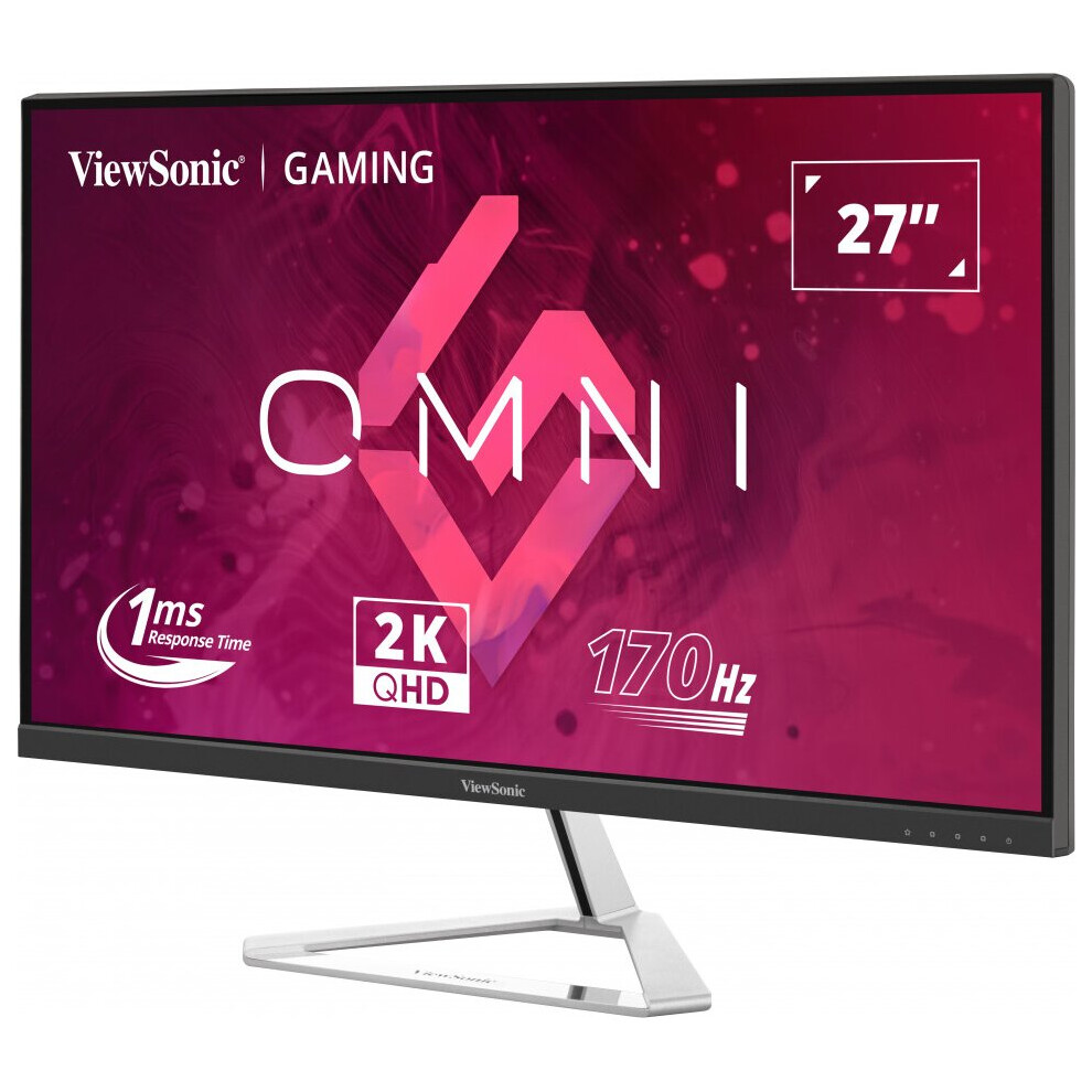 ViewSonic OMNI VX2780-2K - LED monitor - gaming - 27" - 2560 x 1440 2K @ 170 Hz - IPS - 350 cd/m - 1000:1 - HDR10 - 1 m