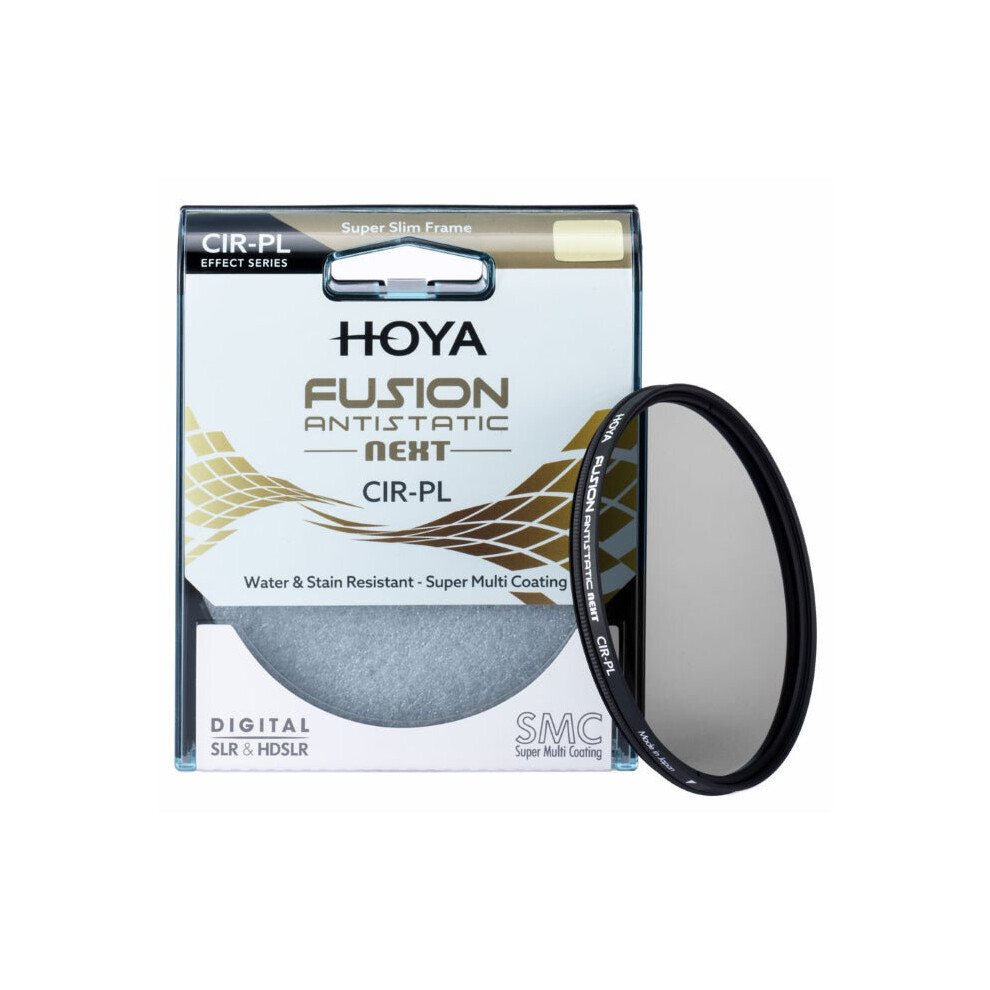 (49 mm) Hoya Fusion Antistatic Next Circular Polarizer Camera CIR-PL Lens Filter