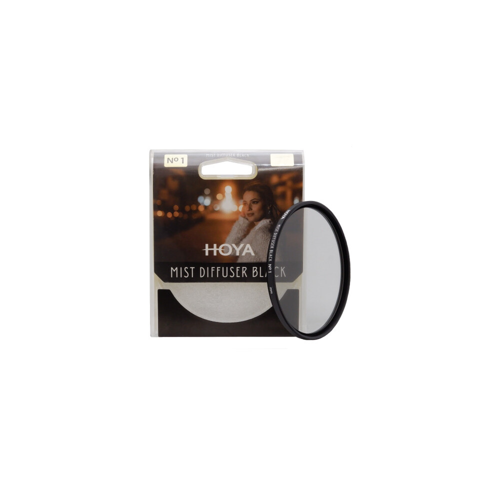 (62 mm) HOYA Mist Diffuser Black No 1 Camera Lens Filter
