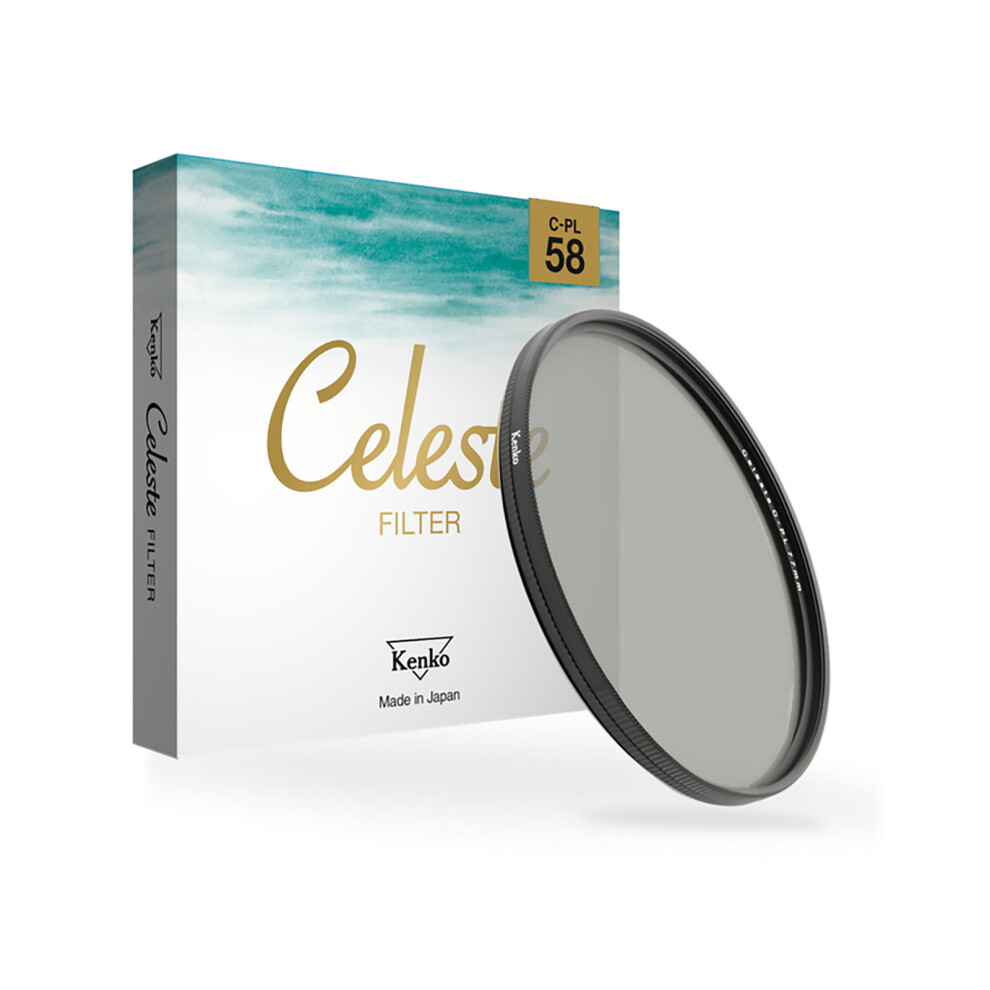 (58 Mm) Kenko Celeste Circular Polariser Camera Lens Filter 4961607258613