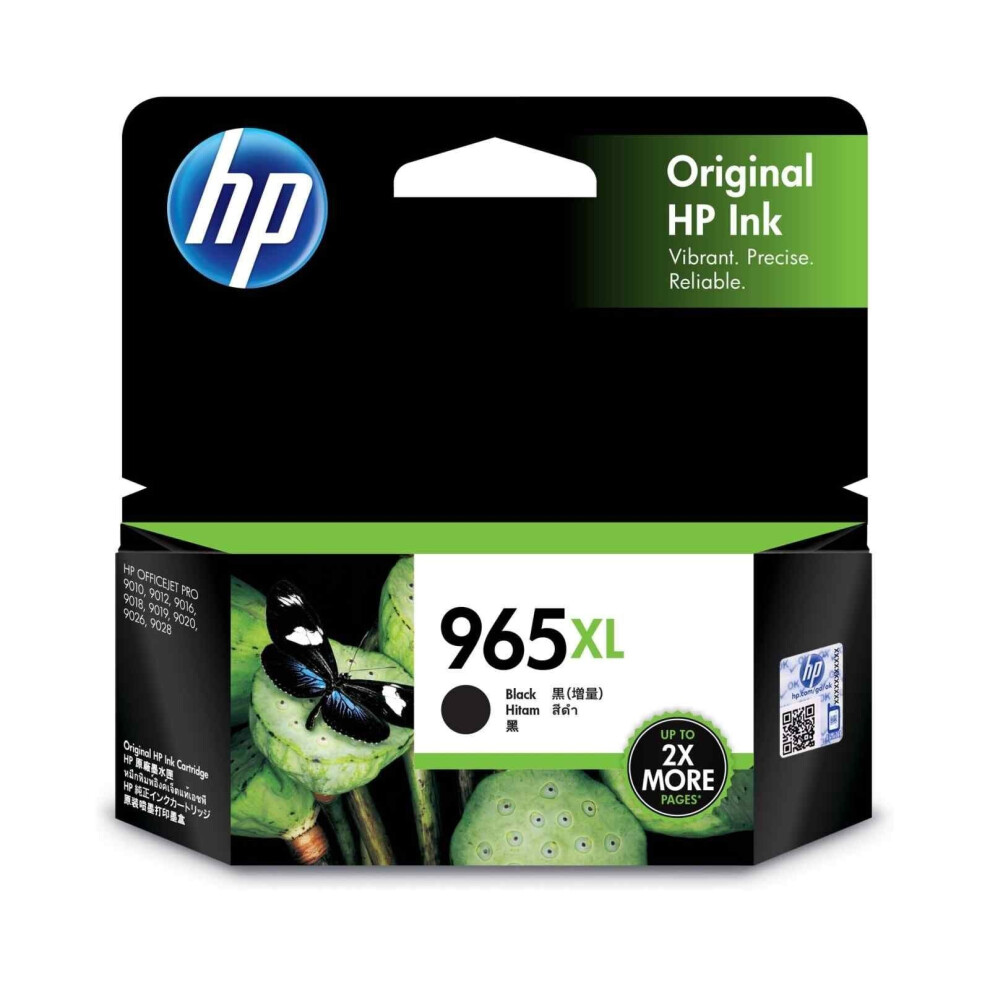 GENUINE Original HP 965XL Black Ink Cartridge Toner Officejet 3JA84AA