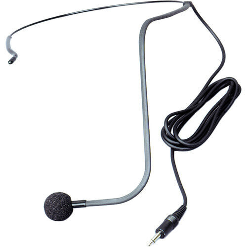 Azden HS-9 Omni-Directional AUX 3.5mm Headset Wired Microphone AZDHS-9 2