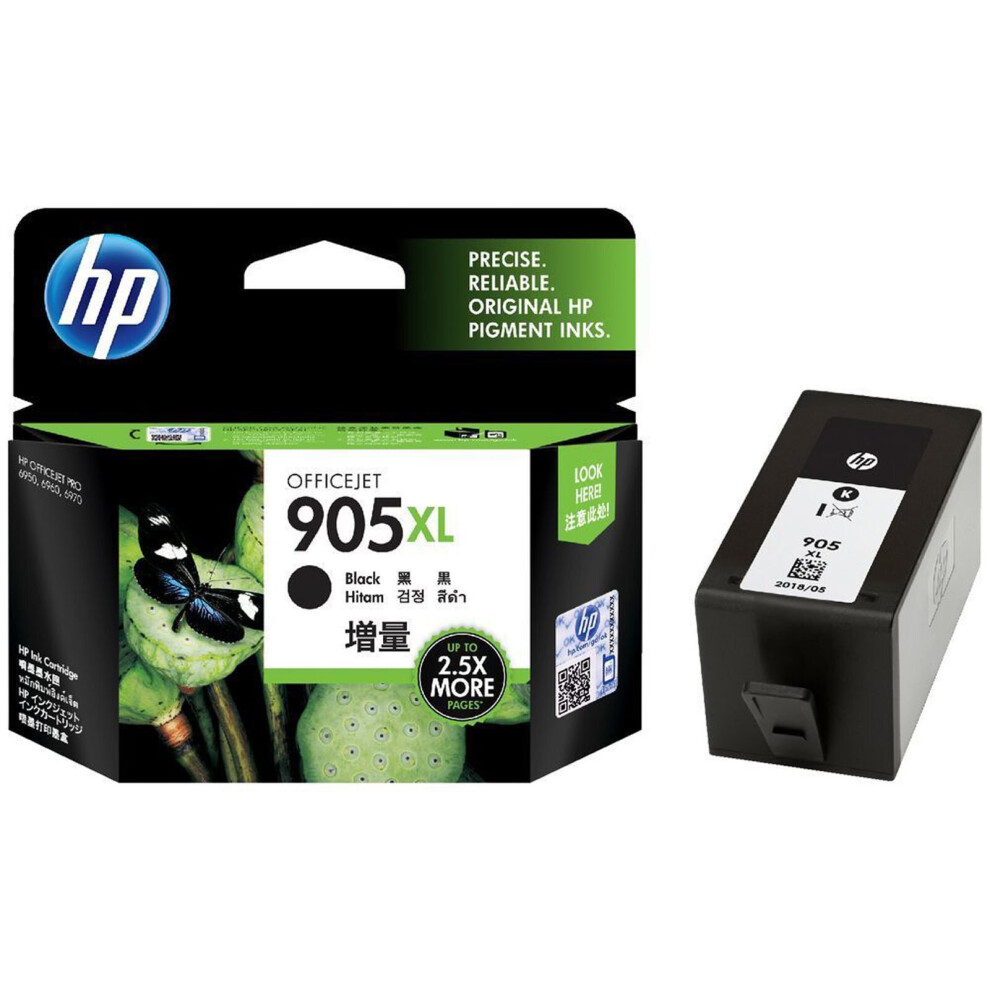 GENUINE HP 905XL Black Ink Cartridge Toner J7K33A J7K34A 6950 6960 6970 T6M17AA