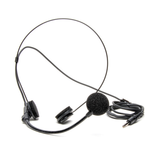 Azden HS-11 Uni-Directional 3.5mm Wired Earphones Headset Microphone AZDHS-11 2