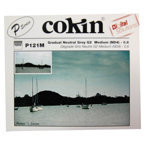 Cokin G2 ND4 Medium 2-Stop Graduated Gradual Neutral Density Grey M (P) Filter 2