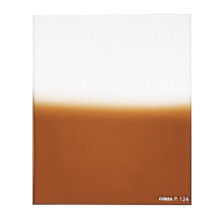 Cokin T1 Graduated Gradual Tobacco Brown Colour Hard 2-Stop Camera Filter