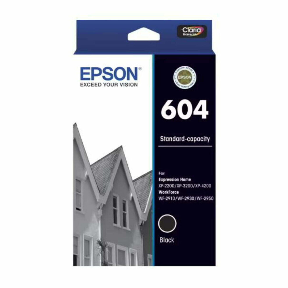 Epson 604 Black Ink Cartridge Toner C13T10G192