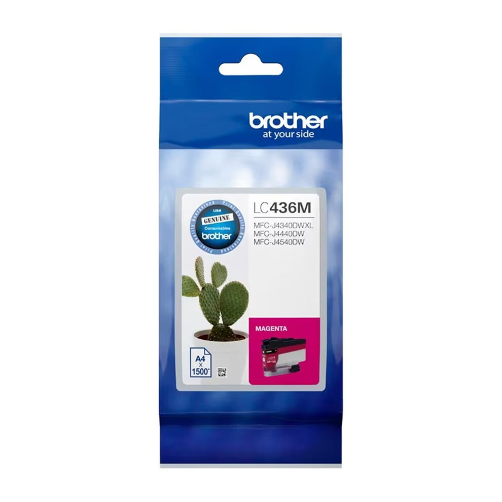 Brother LC436 Magenta Ink Cartridge Toner LC-436M