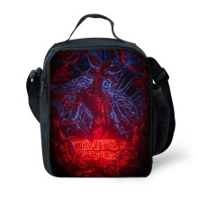 (Cannibal Flower) Thing Lunch Stranger Bags Ice Bag Thermal Insulated Cooler Students Kids Picnic