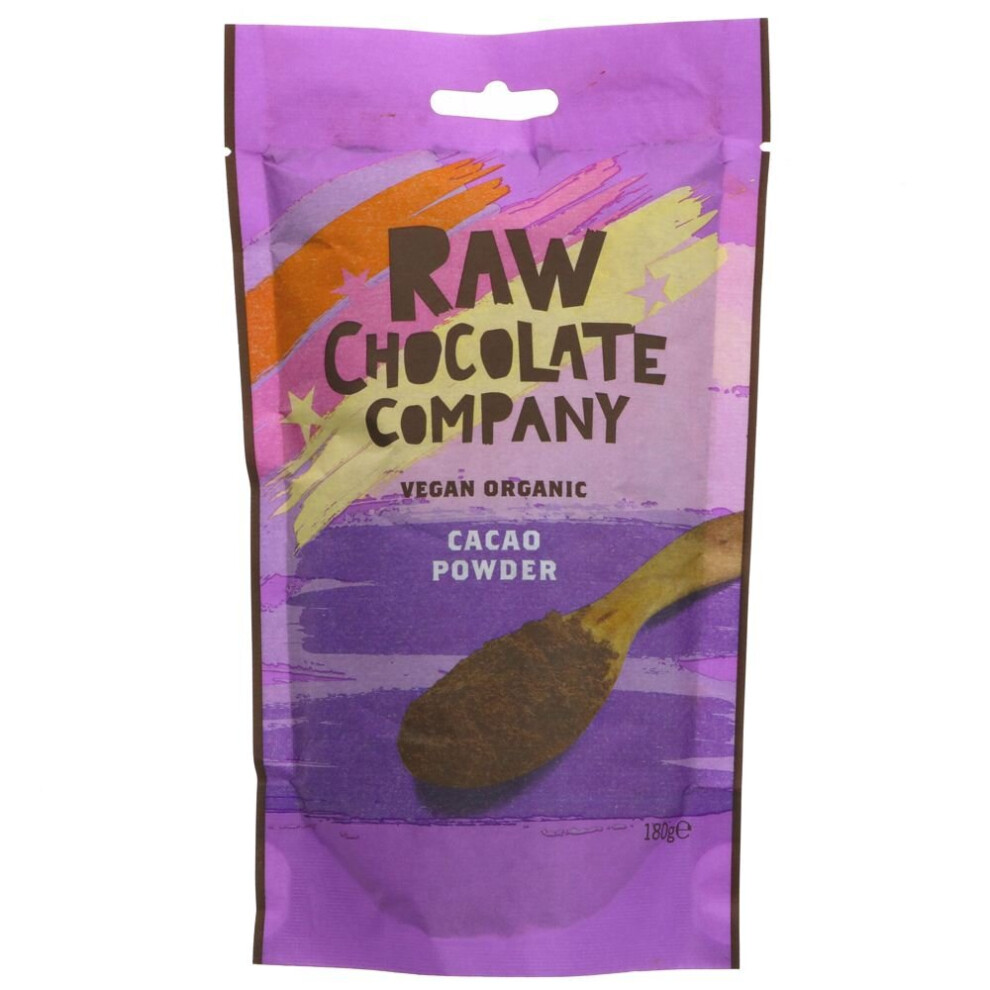 The Raw Chocolate Co Raw Cacao Powder -180g ( pack of 6 )