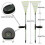 4PCS solar firework lamp 150LED multicolor with remote 4