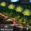 4PCS solar firework lamp 150LED multicolor with remote 5