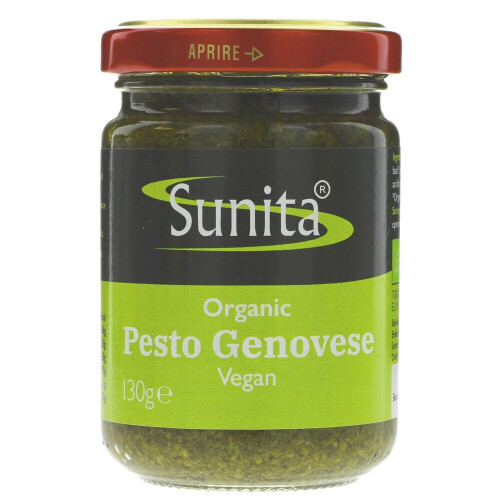 Sunita Organic Pesto Genovese -130g ( pack of 6 )